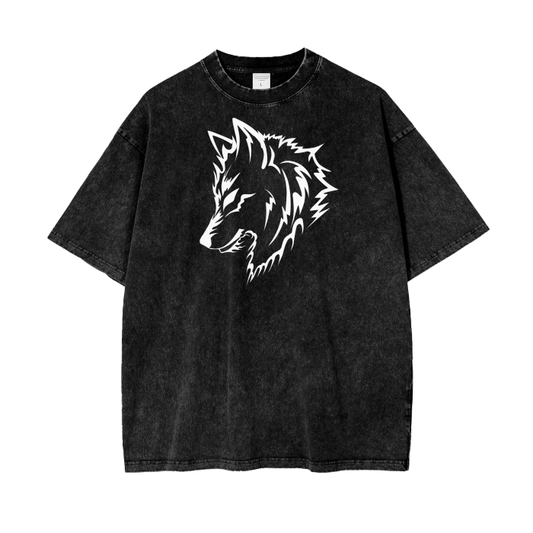 Sallano Wolf Over Size Shirt