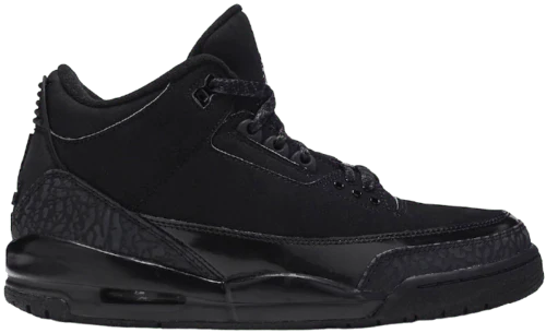 Air Jordan 3 Retro Black Cat 2025